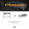 Outsunny Portable Folding Charcoal BBQ Grill Stainless Steel Camp Picnic Cooker With Carrying Case 5