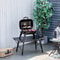 Portable Tabletop Charcoal Grill Compact BBQ With Air Vent For Camping Picnics Outdoor Cooking 0