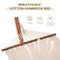 Wooden Curved Arc Hammock Stand With Cotton Hammock Outdoor Patio Swing For Relaxation 5