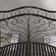 Black Bronze Metal Garden Bridge 4 Foot Curved Outdoor Decorative Pond Archway 4