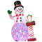 8 Ft LED Light Up Snowman Outdoor Christmas Inflatable Lighted Yard Decoration 6