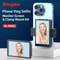Phone Rear Camera Monitor for Selfie, Vlogging & TikTok, Wired Recording Screen with Bluetooth Remote, iPhone Compatible