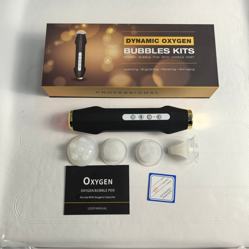 New Arrival Face Cleansing Brush with Oxygen Bubble & Silicone, Pore Cleaner Skin Rejuvenation Beauty Tool for Facial
