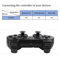 Bluetooth Wireless Gamepad Shell, EVA Hard Controller Case for PS3, PS5, Switch Pro, Xbox Series & One