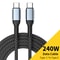 USB C Super Fast Charge & Data Cable, 4K Cable for MacBook Air, iPad, iPhone 15 Pro Max, Xiaomi, Dell, HP
