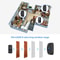 Smart Home Outdoor Wireless Doorbell Waterproof Chime Kit LED Flash Security Alarm House Welcome M 3
