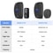 Smart Home Outdoor Wireless Doorbell Waterproof Chime Kit LED Flash Security Alarm House Welcome M 5