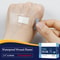 Waterproof Transparent Wound Plasters, Anti-Bacterial Adhesive Medical Bandages for First Aid, Travel & Home Use