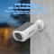2K Outdoor Solar Security Camera, Wireless WiFi, Built In Battery, Human Detection, Flash Alarm & Night Vision