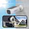 2K Outdoor Solar Security Camera, Wireless WiFi, Built In Battery, Human Detection, Flash Alarm & Night Vision
