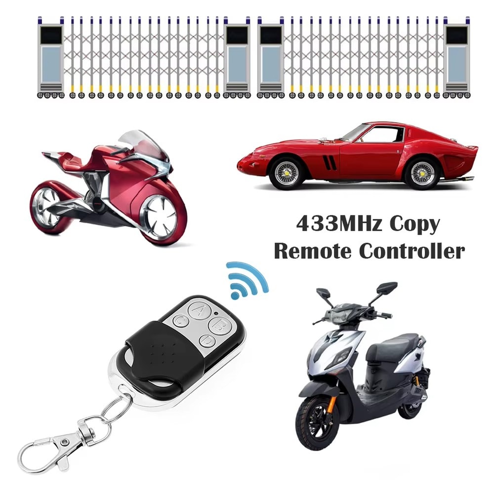Universal Garage Gate Remote Control Opener Rolling Code Duplicator Car Key Transmitter Clone Devic 2
