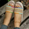 Bohemian Handmade Ladies Espadrilles, Weave Women's Slippers Platform Summer Shoes for Beach & Casual Outfits