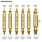 Damaged Screw Extractor Set, HSS Drill Bit Stripped Broken Remover Kit Quickly Easily Remove Small, Stuck, or Rusted