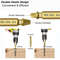 Damaged Screw Extractor Set, HSS Drill Bit Stripped Broken Remover Kit Quickly Easily Remove Small, Stuck, or Rusted