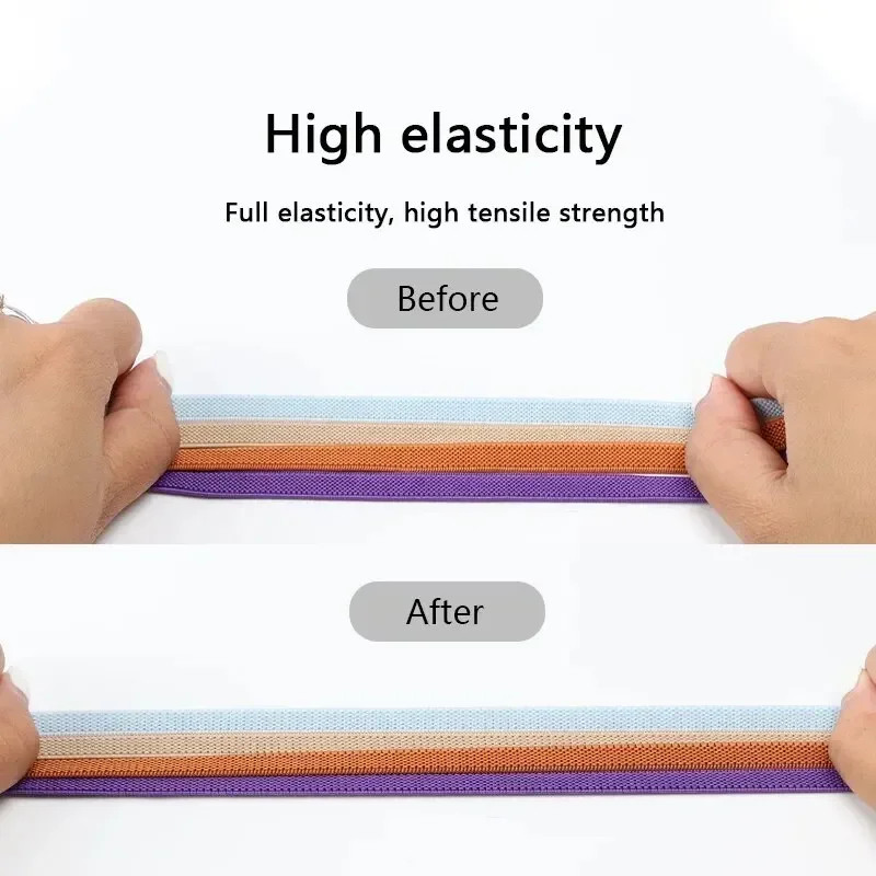 2Pairs Without Ties Elastic Laces No Tie Shoe Laces With Press Lock For Sneakers 8MM Widened Flat S 1