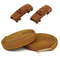 2Pairs Without Ties Elastic Laces No Tie Shoe Laces With Press Lock For Sneakers 8MM Widened Flat S 14