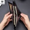Leather Wallet Men RFID Secure Multi Function Business Purse Designer Card Holder Slim Genuine Leat 4