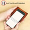 Retro Mens Wallet RFID Anti Theft Brush Short Style Three Fold Design Large Capacity With Photo Slo 3