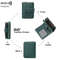 Women RFID Blocking Wallet, Zipper Buckle Multi-Card Holder, Retro Short Coin Purse, Compact Functional Design