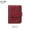 Women RFID Blocking Wallet, Zipper Buckle Multi-Card Holder, Retro Short Coin Purse, Compact Functional Design