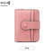 Women RFID Blocking Wallet, Zipper Buckle Multi-Card Holder, Retro Short Coin Purse, Compact Functional Design