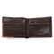 High Quality GUBINTU Genuine Leather Men Wallets, Real Leather Wallet with Coin Pocket Zipper, Male Purse Eagle Design