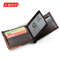 High Quality GUBINTU Genuine Leather Men Wallets, Real Leather Wallet with Coin Pocket Zipper, Male Purse Eagle Design