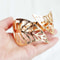 Creative Leaf Shape Metal Curtain Tiebacks, Adjustable Curtain Clip & Decorative Drapes Hook for Elegant Home Styling