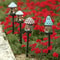 Solar Mushroom Lamp Outdoor Waterproof, Whimsical Atmosphere Decorative Light for Garden, Patio & Landscape Lighting
