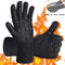 Heat Resistant Grilling Gloves Silicone NonSlip BBQ Oven Mitts For Cooking Baking Welding 2