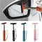 Stainless Steel Retractable Rearview Mirror Wiper Layered Brush Head For Easy Car Mirror Cleaning 0
