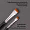 Ultra-thin Fine Eyeliner Eyebrow Brushes, Beginner Eye Detail Makeup Kit, Mini Concealer Finger Powder Puff