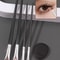Ultra-thin Fine Eyeliner Eyebrow Brushes, Beginner Eye Detail Makeup Kit, Mini Concealer Finger Powder Puff