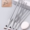 Ultra-thin Fine Eyeliner Eyebrow Brushes, Beginner Eye Detail Makeup Kit, Mini Concealer Finger Powder Puff