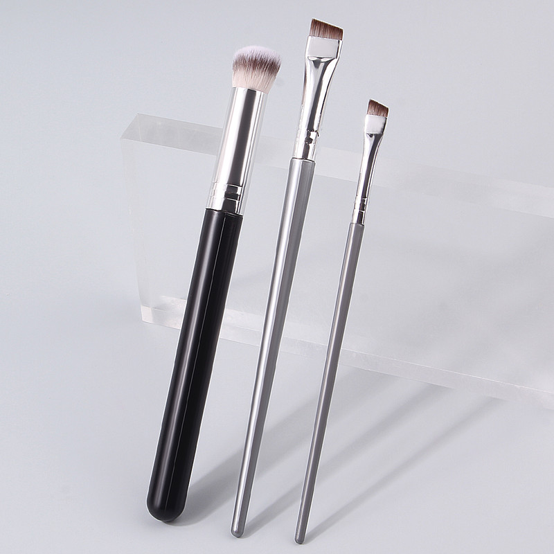 Ultra-Thin Fine Large Small Blade Eyeliner Brushes, Multi-Purpose Facial Concealer Brush, Soft Bristles Makeup Tools