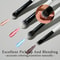 BEILI Makeup Brushes 12 Pieces, Eyeshadow Eyeliner Concealer Brush, Double-Sided Face Brush