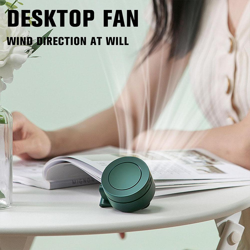 Bladeless Neck Hanging Fan, Portable 3 Speed USB Rechargeable Mini Fan, Hands Free Personal Cooling for Office,Travel