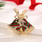 Rhinestone Christmas Bells, New Christmas Jewelry, Brooch Pin For Women Clothing, Fashion Sweet Alloy Enamel