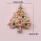 Fashion Women Brooches, Colorful Christmas Tree, Pin Jewelry For Party, Banquet