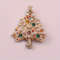 Fashion Women Brooches, Colorful Christmas Tree, Pin Jewelry For Party, Banquet