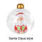 Christmas Ball Outdoor Inflatable, Transparent Giant, Inflatable Decorated Snowman Balls