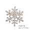 Rhinestone Snowflake Brooches, Winter Flower Pins, Suit Collar Jewelry, Sweater Accessories, Christmas Gifts for Women