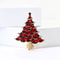 Rhinestone Plant Pins, Christma's Enamel Christmas Tree Brooches for Women, Event Party Decoration Clothes Accessories
