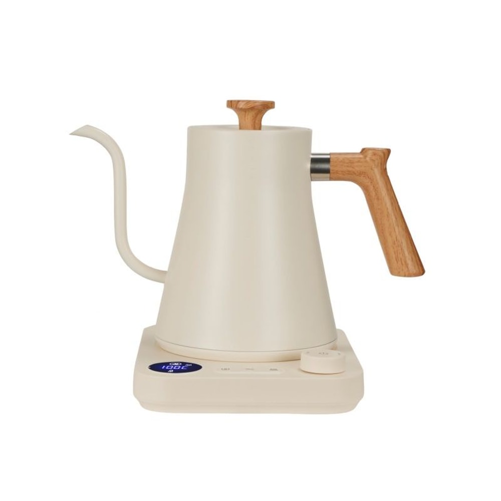 Smart Constant Temp Gooseneck Electric Kettle Hand Brew Coffee Milk Powder Tea Pot With Timer 6