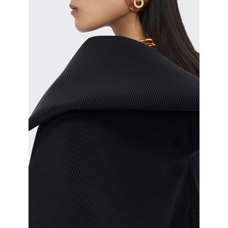 Fashion Jackets For Women Solid Loose Spliced Zipper Lapel Long Sleeves Patchwork Lace Up Casual Ja 2