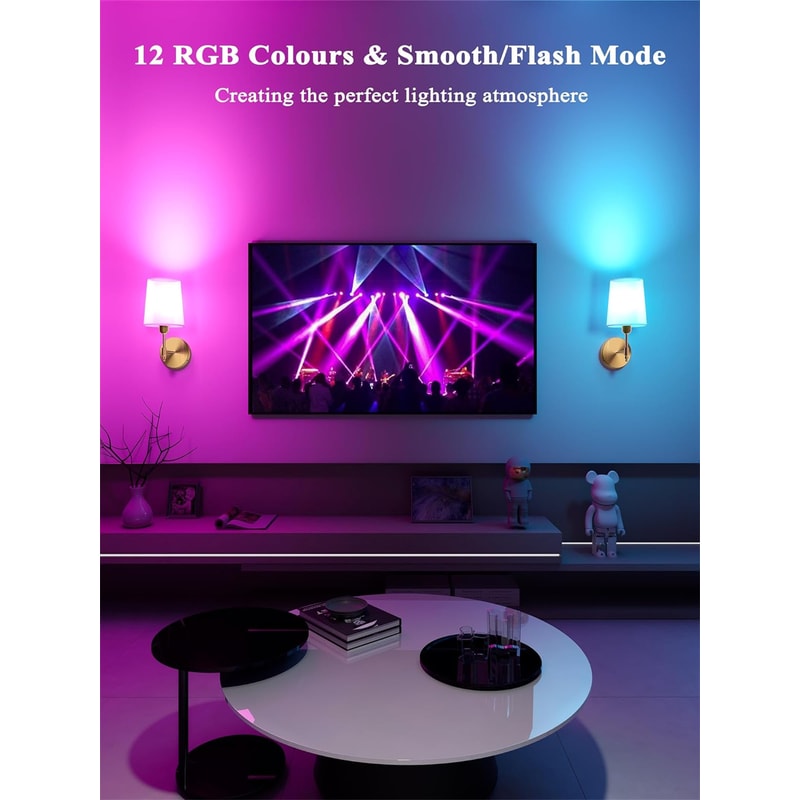 Wireless Wall Lamp For Bedroom And Living Room Corridor WiringFree Rechargeable Battery Dimmable De 4