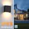 Indoor Outdoor Wall Lamp LED Wall Sconces Modern Up Down Wall Mount Lights For Living Room Hallway 4