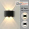 Modern LED Wall Sconces Up Down Wall Mount Lights White Indoor Outdoor Lamp For Bedroom Living Room 5