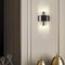 Crystal Wall Sconce GoldBlack Stainless Steel Home Decor Lighting For Bedroom Living Room Kitchen 1