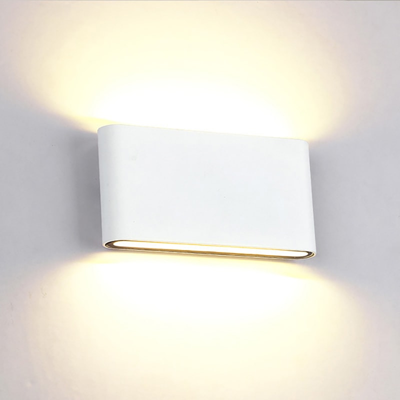 Modern Style Nordic Wall Light Aluminum Waterproof Up Down Lamp Indoor Corridor Lights For Bedroom 4